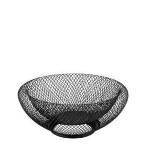 Фруктиера кръгла Ø30xh13cm ЧЕРНА HORECANO-WICKED