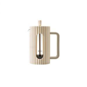 Френска преса за чай и кафе Goldmann GM 3102-BEIGE, 600мл., Стъкло, Бежов
