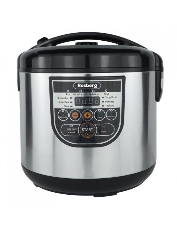 Мултикукър Rosberg R51985E5 780W/5л.-10програми, LED дисплей - Image 2