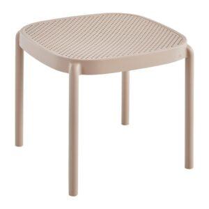 Маса за шезлонг 46x45xh40cсм бежова TULSA-Horecano